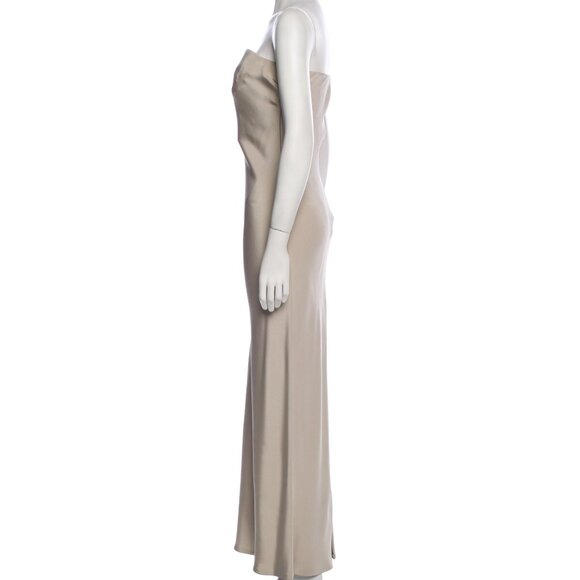 Atelier Versace Couture Silk Satin Strapless Evening Gown - Limited - Picture 2 of 4